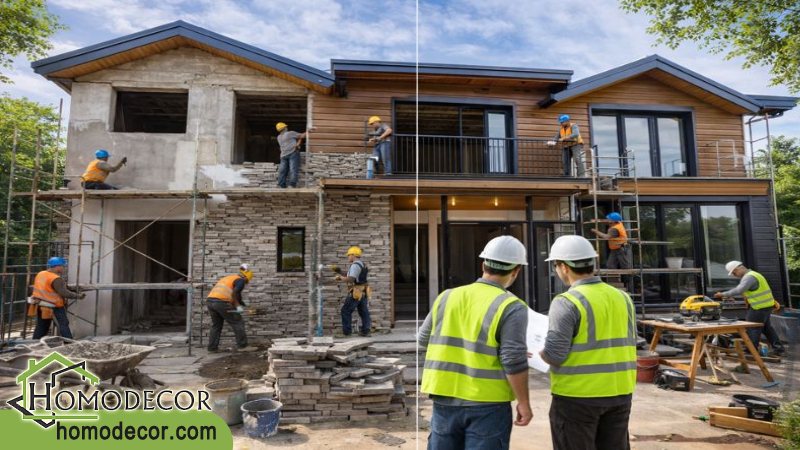 مراحل اجرای بازسازی نمای ساختمان به صورت اصولی 